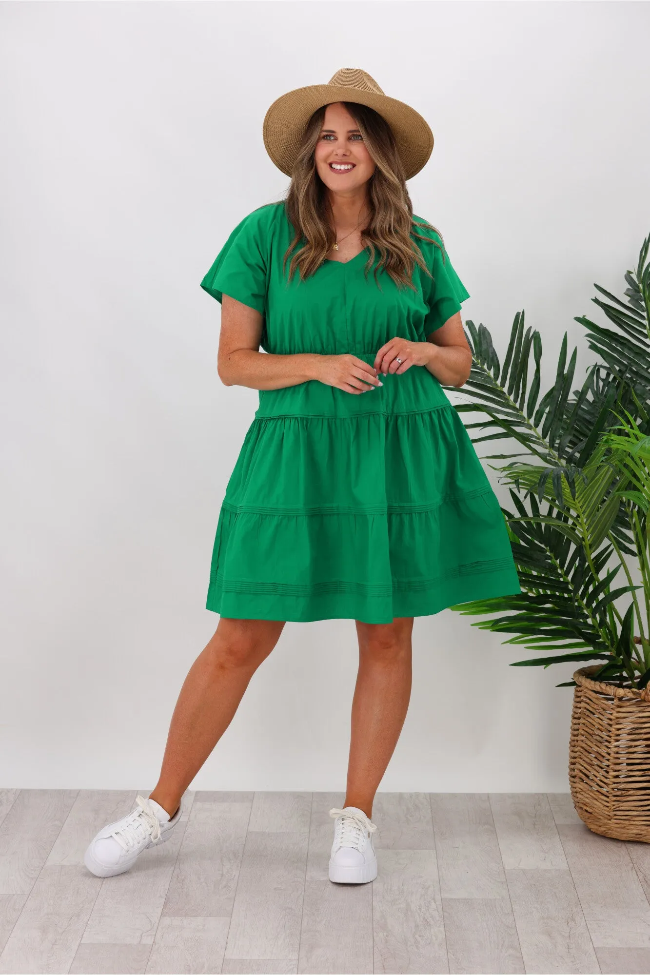 Betty Basics Capulet Dress Holly Green