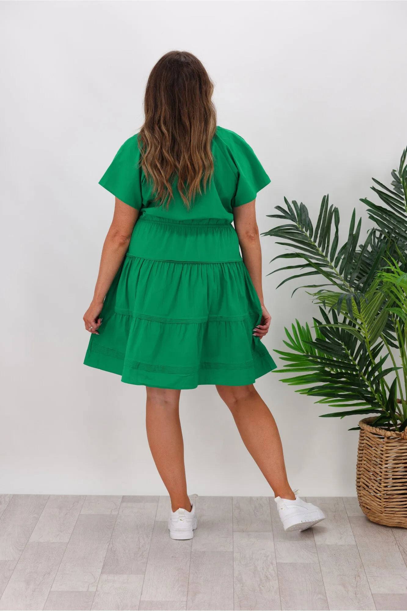 Betty Basics Capulet Dress Holly Green