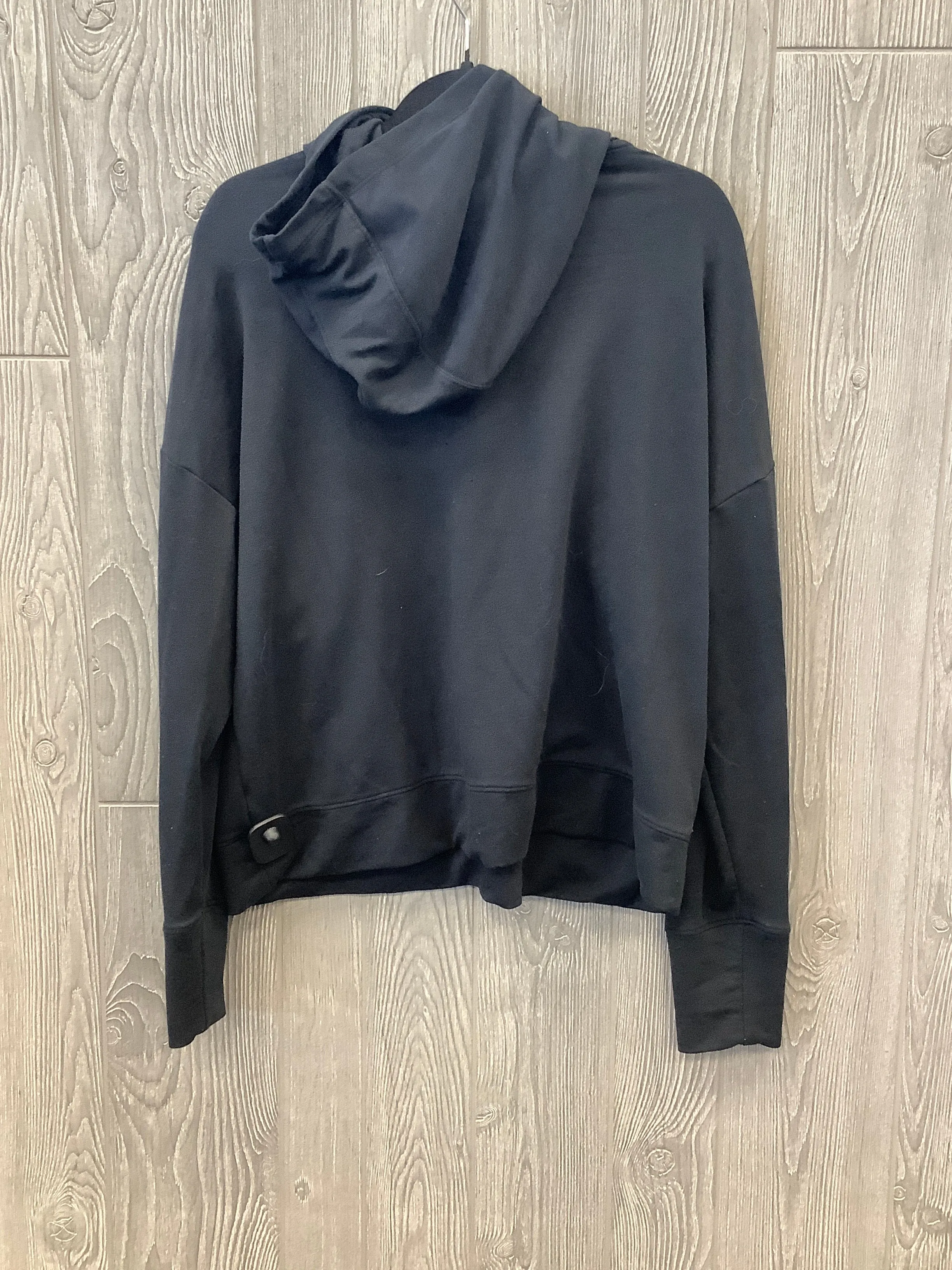 Black Athletic Top Long Sleeve Hoodie Under Armour, Size Xl