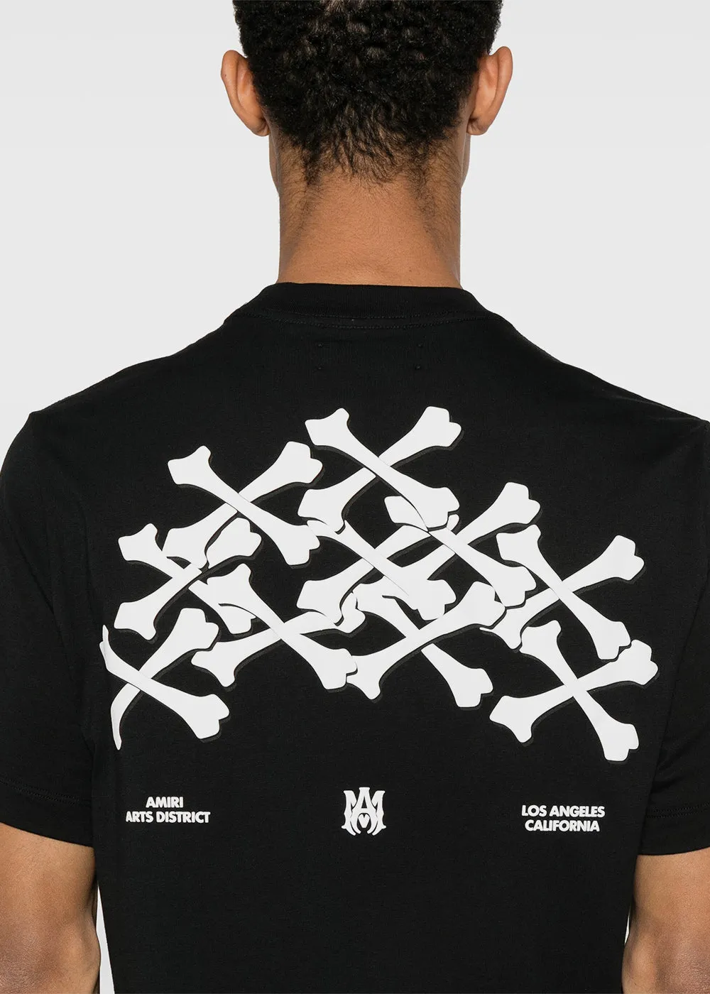 Black Bones Stacked T-Shirt