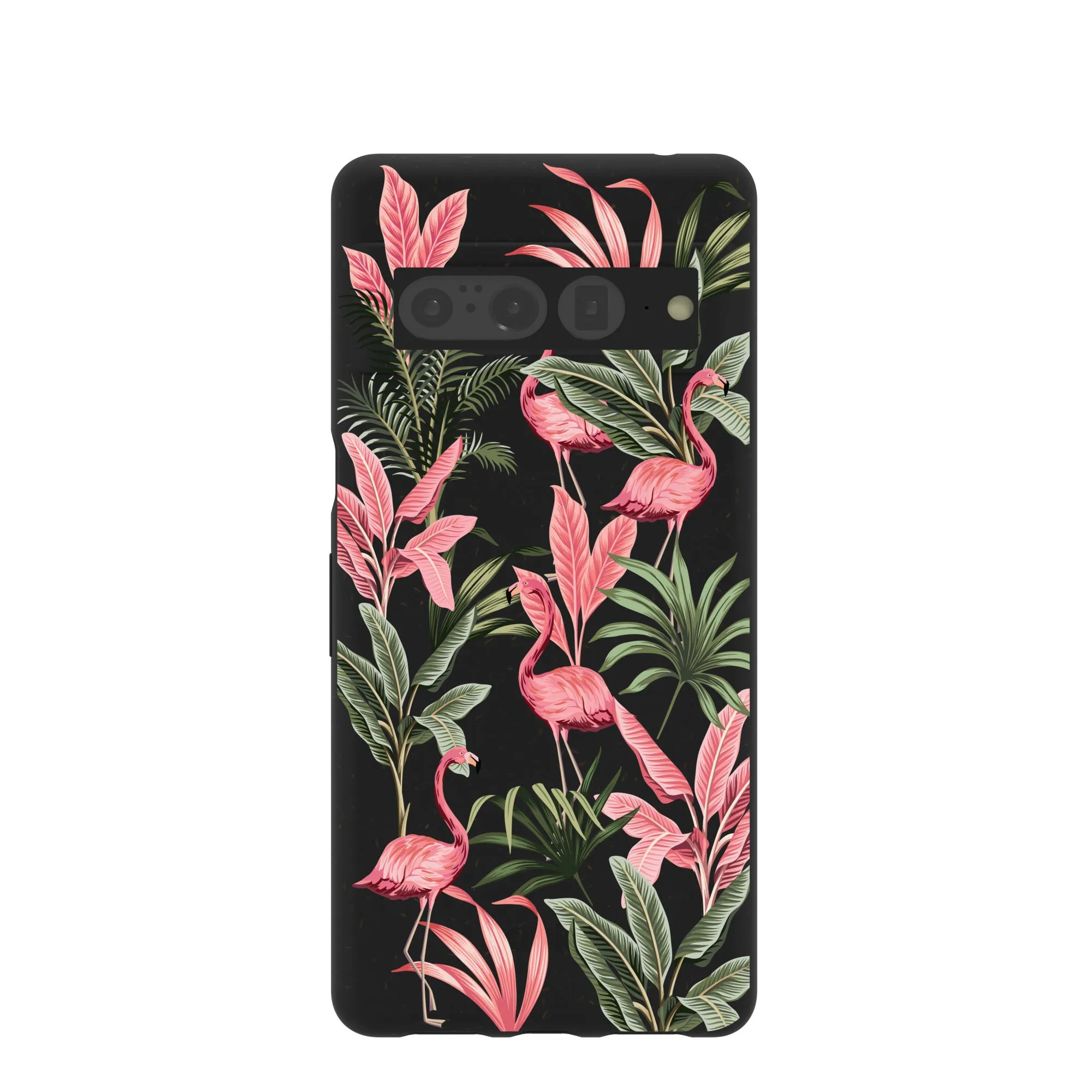 Black Flamingo Party Google Pixel 7 Pro Case