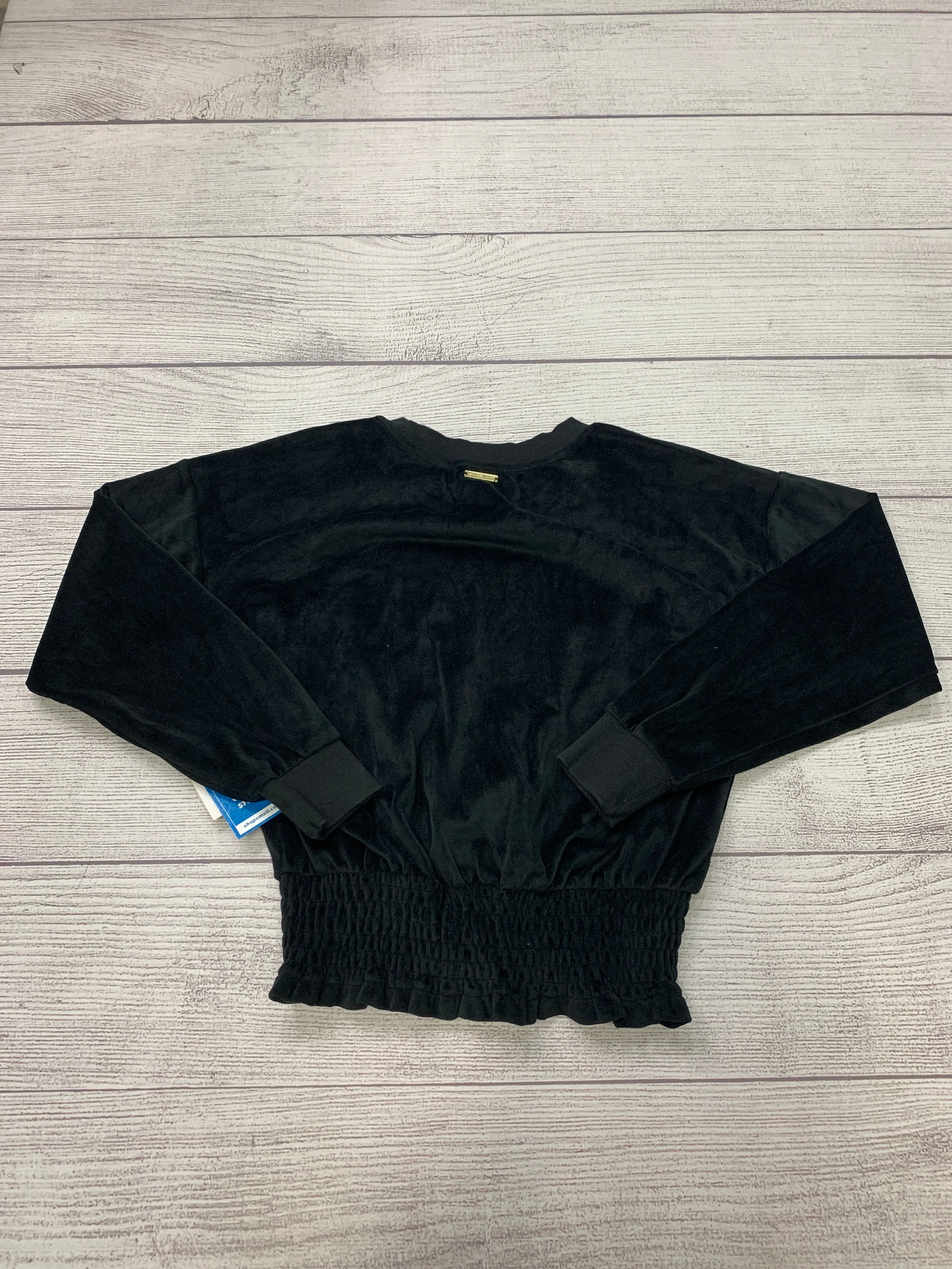 Black Top Long Sleeve Michael Kors, Size M