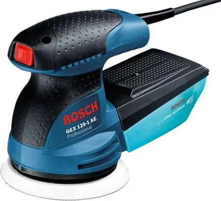 BOSCH GEX 125-1 AE PROFESSIONAL HEAVY DUTY RANDOM ORBIT SANDER (125MM,250W)