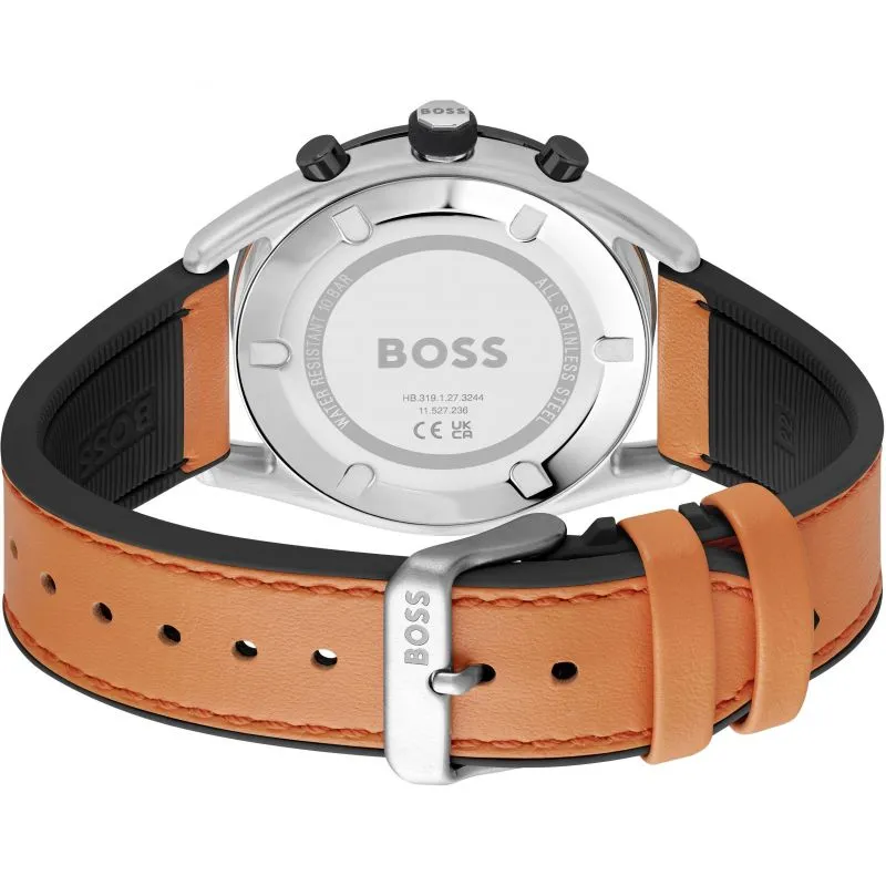 BOSS Centre Court 44mm Orange Men's Quartz Watch