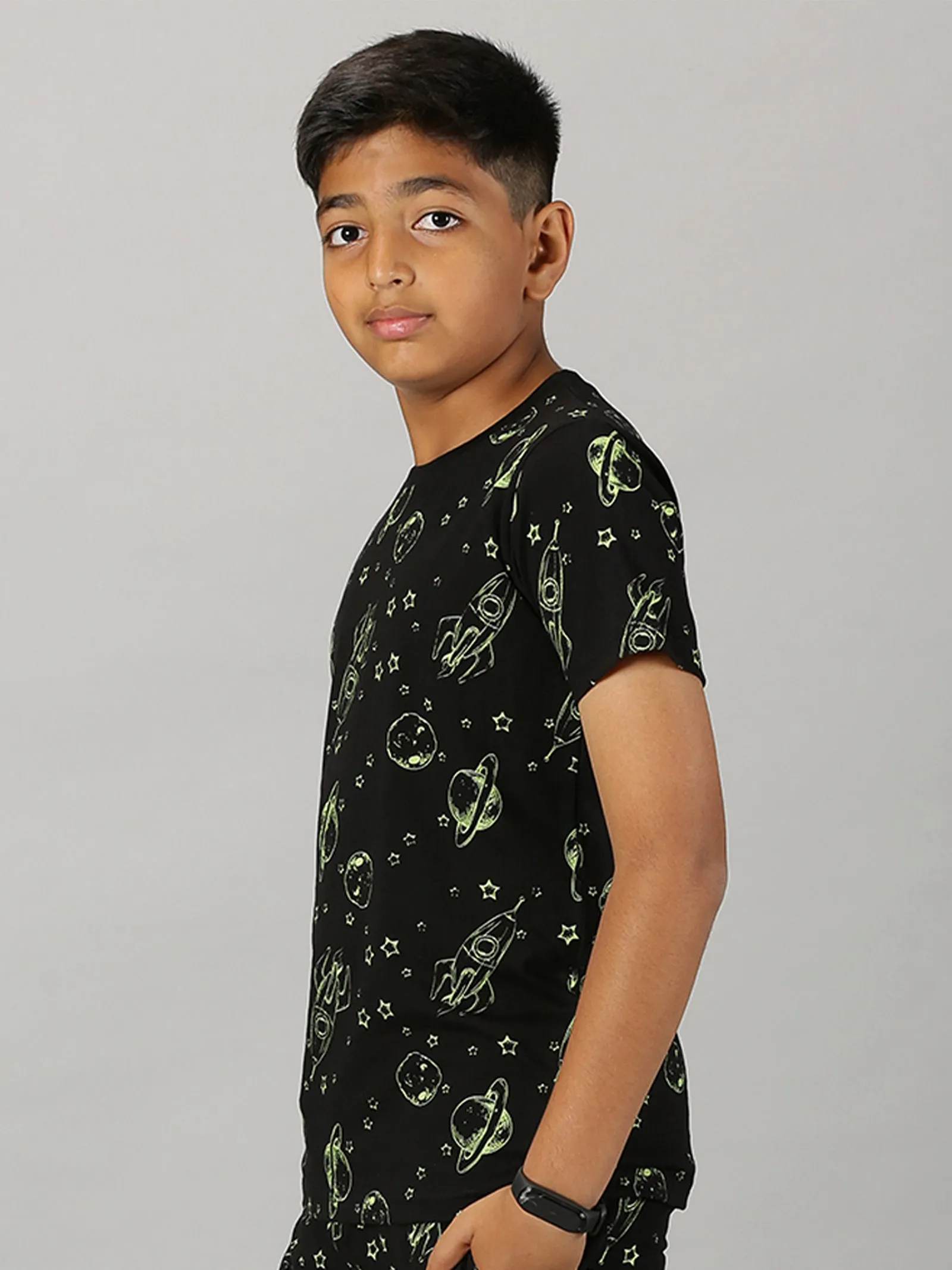 Boys Tee With All Over Print