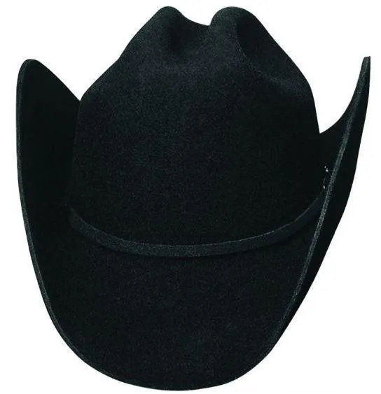 Bullhide 6X Black Cowboy Hat EL Canijo Style 3000TBL