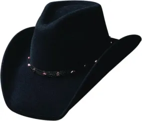 Bullhide Thunderbird Wool Felt Black Cowboy Hat Style 328BL