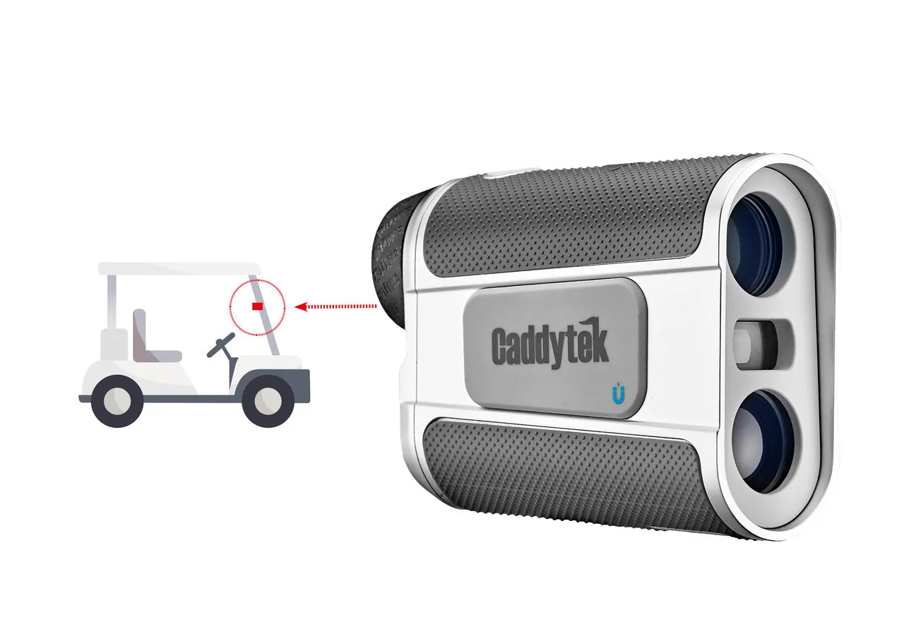 Caddytek Golf Laser Rangefinder with Slope and Pin Validation Functions V3