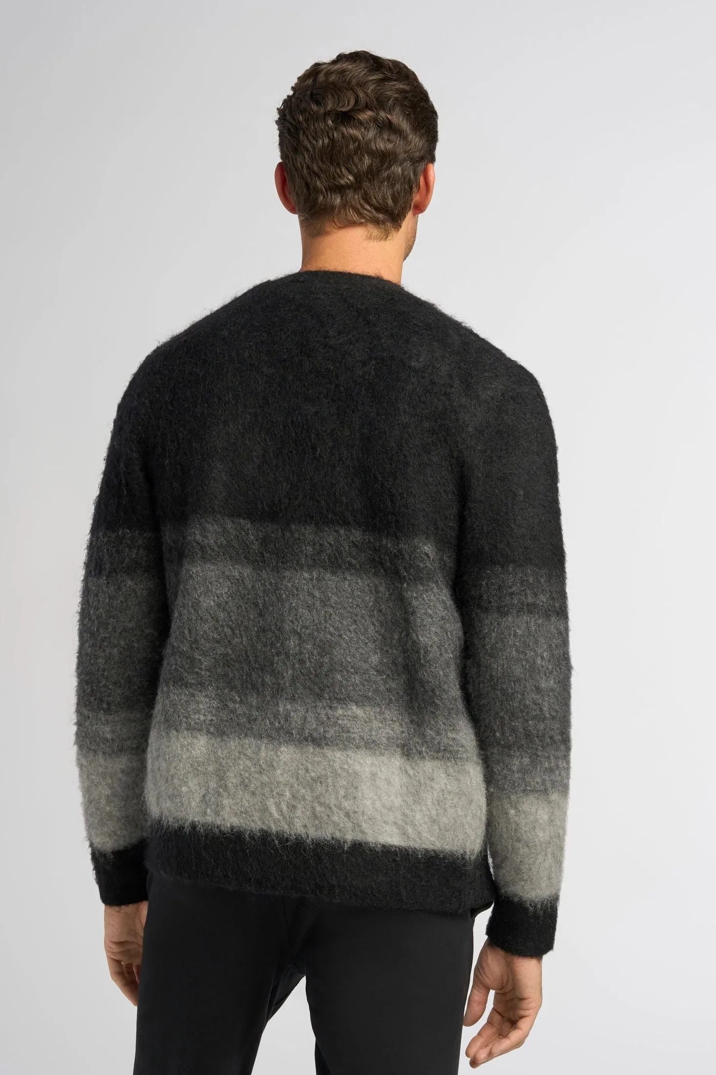 Cardigan Sweater | Brushed Mohair