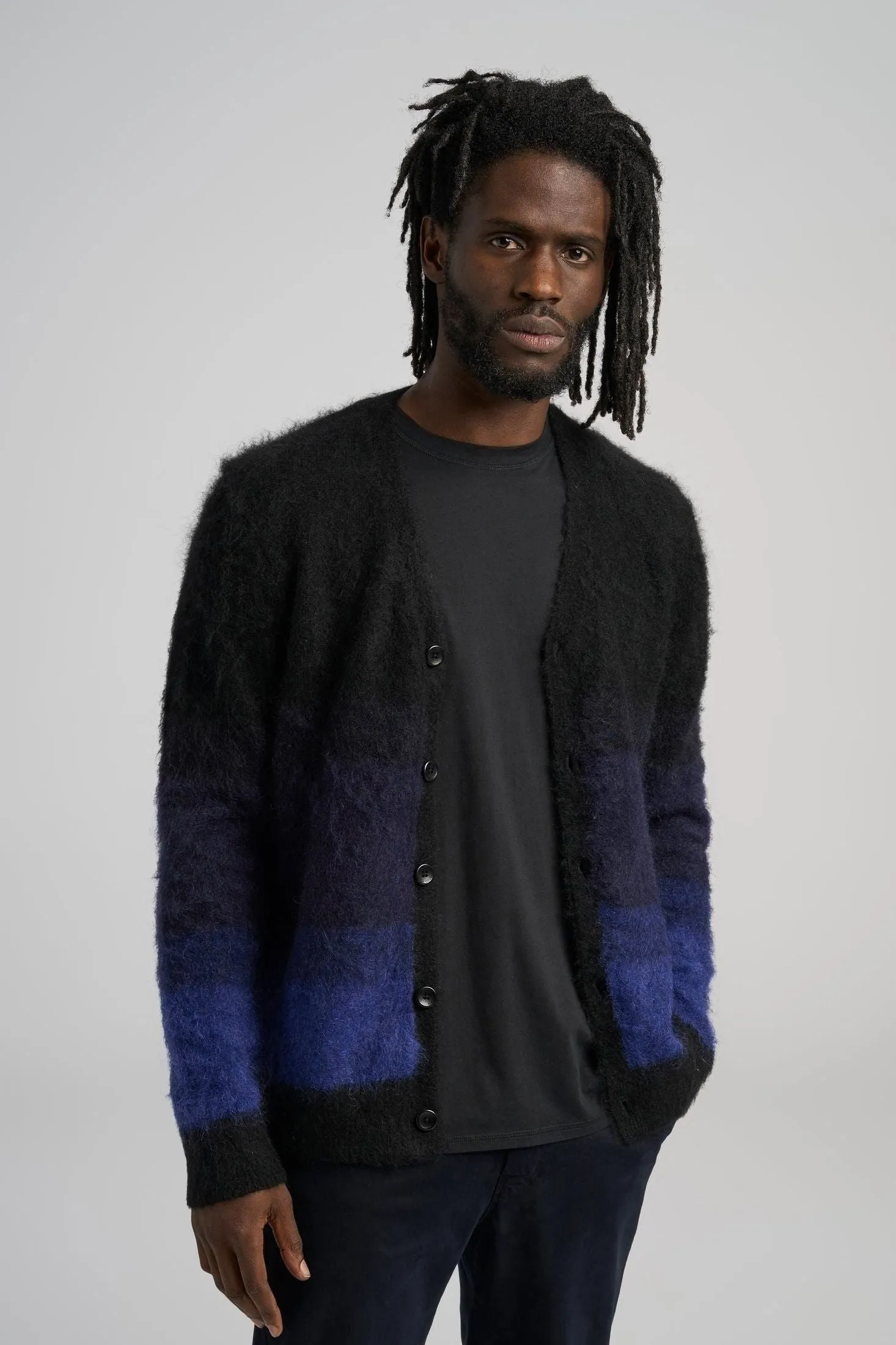 Cardigan Sweater | Brushed Mohair