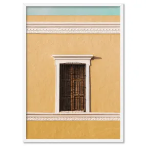 Casa De Amarilla Mexico - Art Print by Beau Micheli