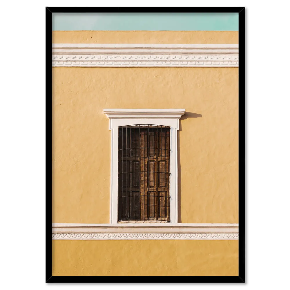 Casa De Amarilla Mexico - Art Print by Beau Micheli