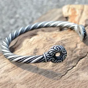 Celtic Breton Bracelet - Pewter