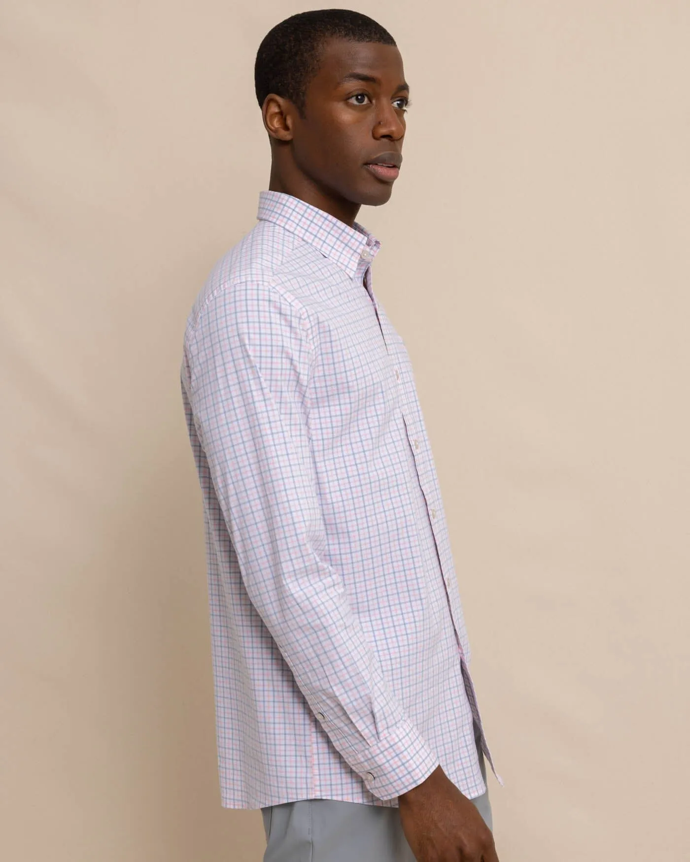 Charleston Larkin Check Long Sleeve Sport Shirt