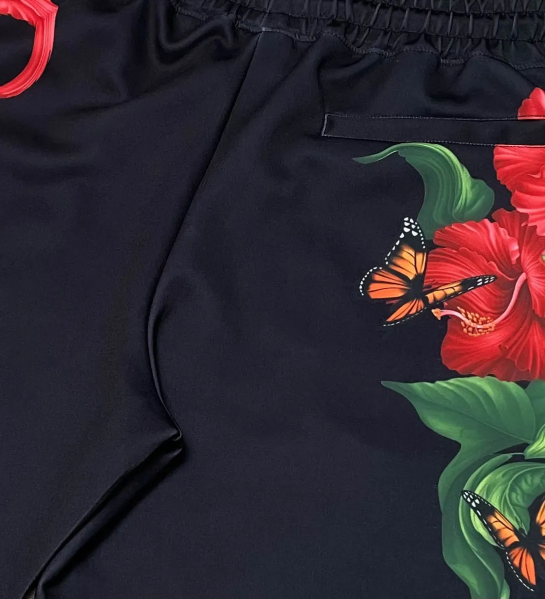 Civilized 'Butterfly Roses' Shorts