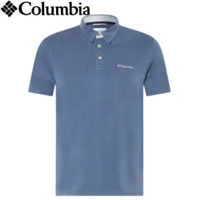 Columbia Nelson Point Dark Blue Polo Blue