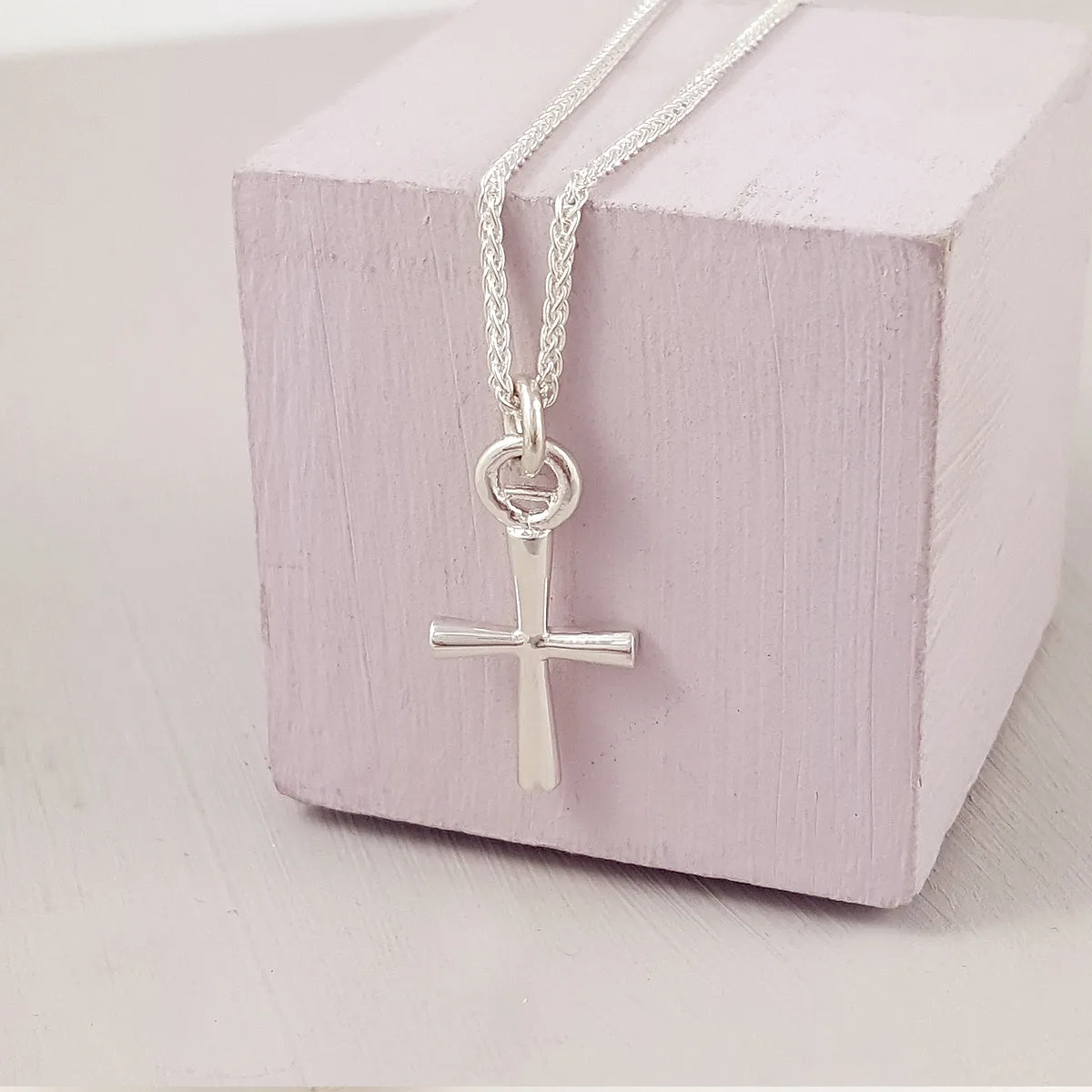 Cross Silver Charm