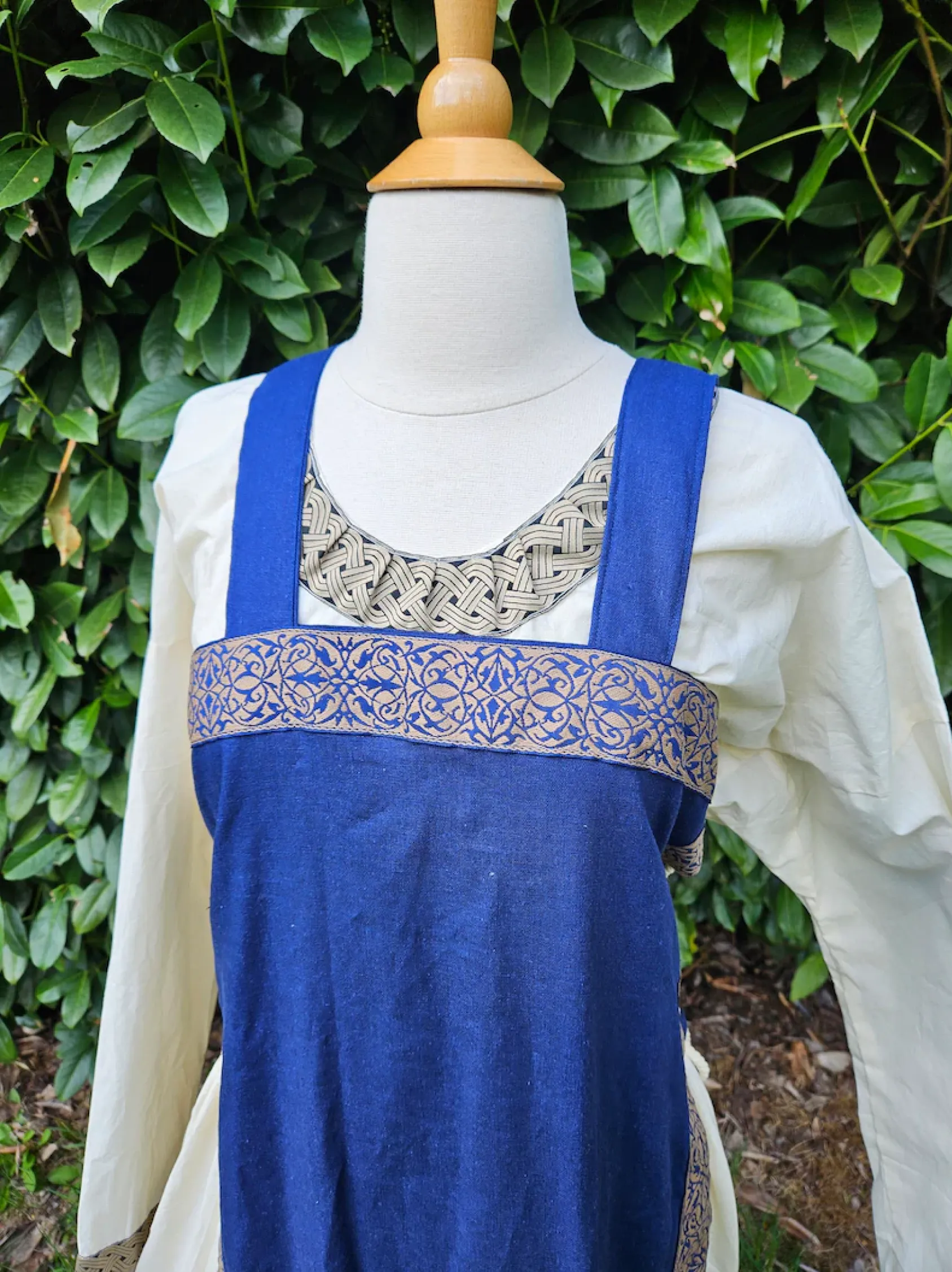 Custom Side-Lace Viking Apron Dress