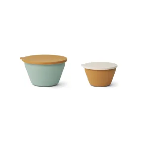 Dale Foldable Bowl Set-Golden Caramel Mix