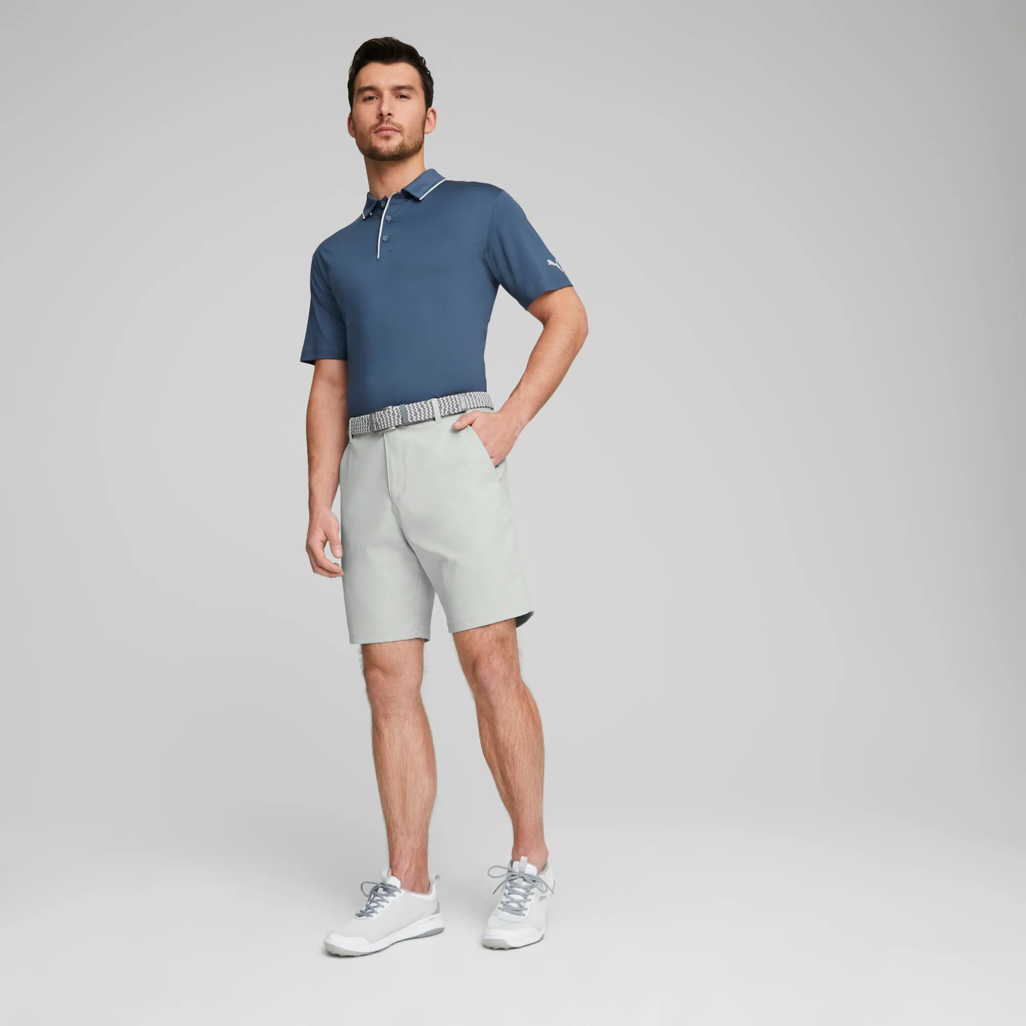 Dealer 8" Golf Shorts | Ash Gray