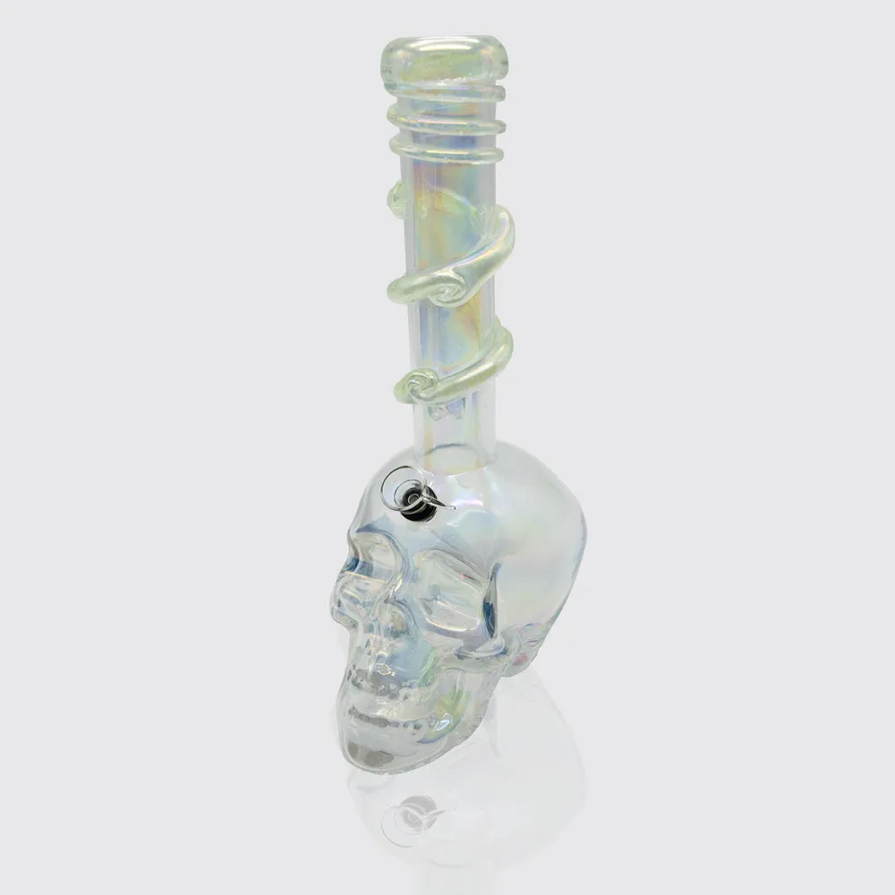 Death Skull Bong - White