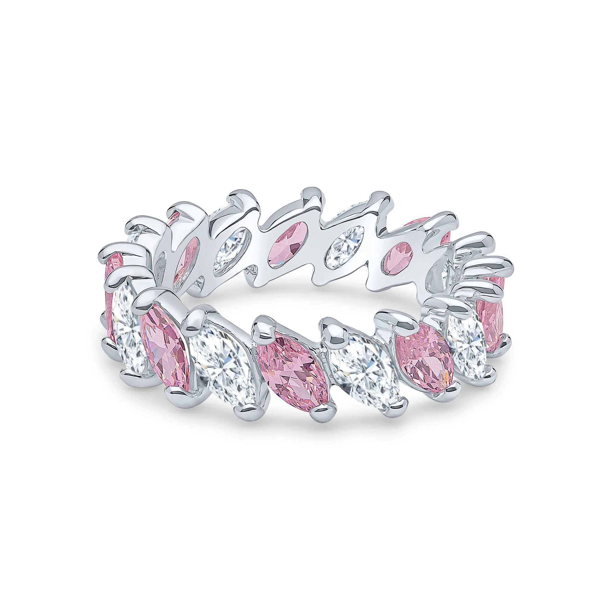 Demeter Eternity Ring (Pink)