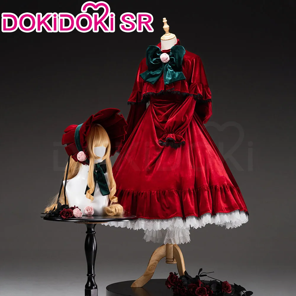 DokiDoki-SR Anime Rozen Maiden Cosplay Shin Ku Costume Shinku Cosplay Lolita  Reiner Rubin