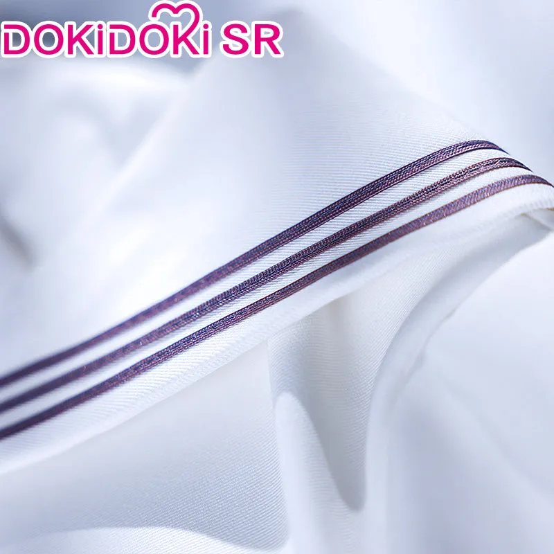 DokiDoki-SR Game Genshin Impact × HEYTEA Cosplay Kamisato Ayaka Costume Women Casual Wear