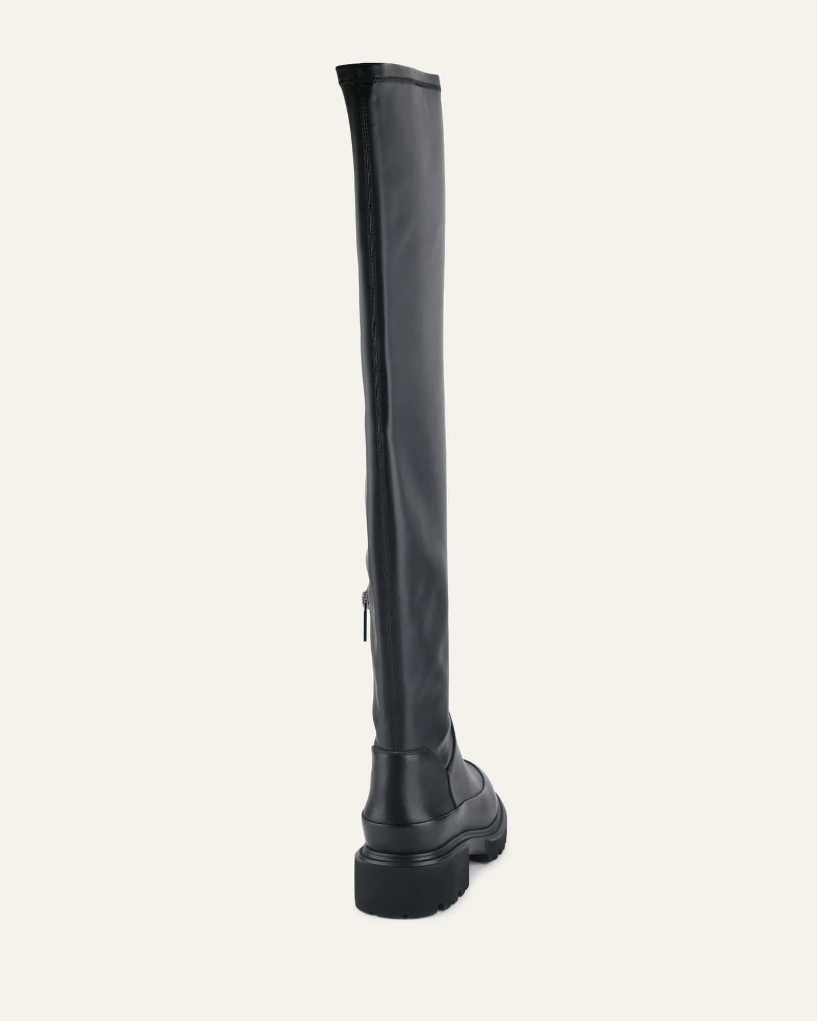 ELLA OVER THE KNEE BOOTS BLACK