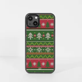 Emerald Woodlands | Sweater Pattern Phone Case