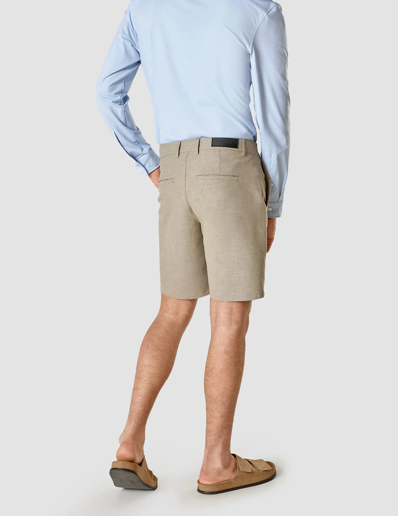 Essential Shorts Beige Melange