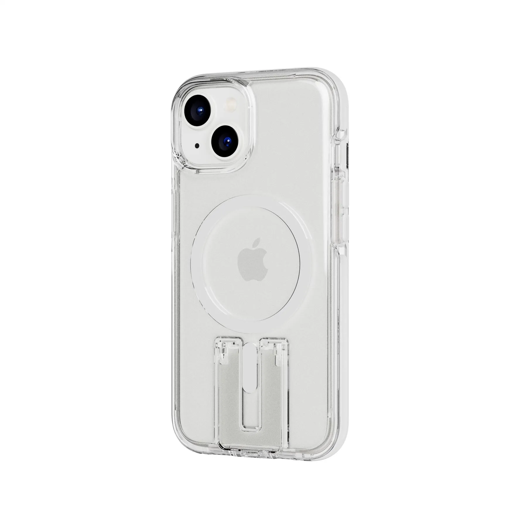 Evo Crystal Kick - Apple iPhone 14 Case MagSafe® Compatible - White