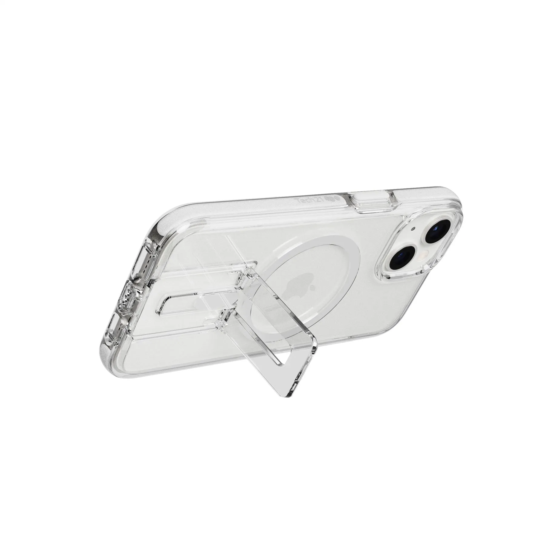 Evo Crystal Kick - Apple iPhone 14 Case MagSafe® Compatible - White