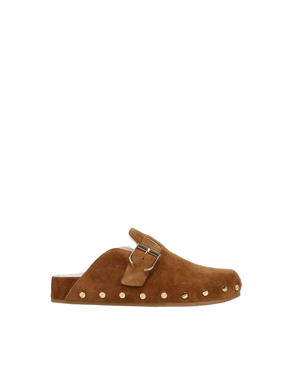 Fern Shearling Clog