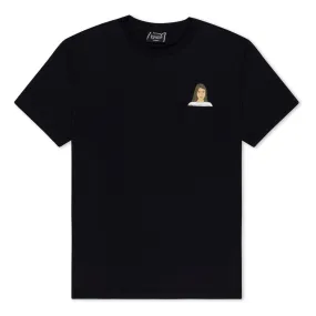 Flashing Kittys Pocket Tee (Black)