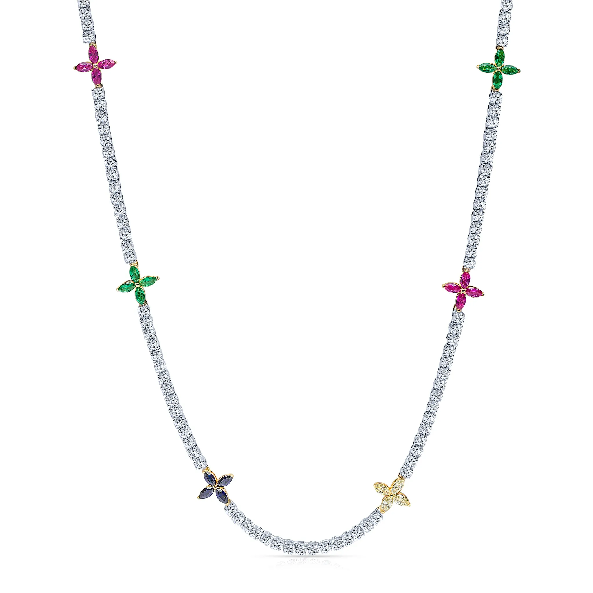 Flo Necklace (Multi-Colour)