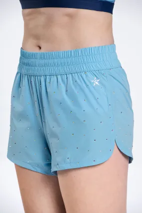 Game Changer Short in Blue Belle