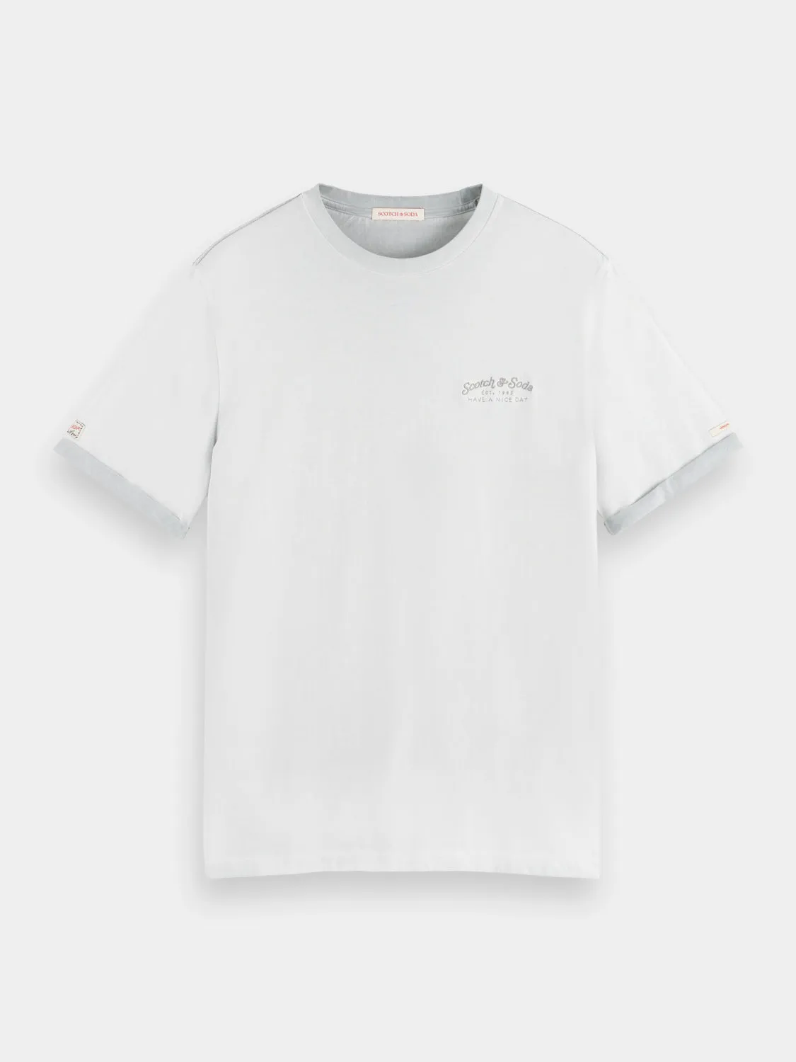 Garment-dyed artwork t-shirt