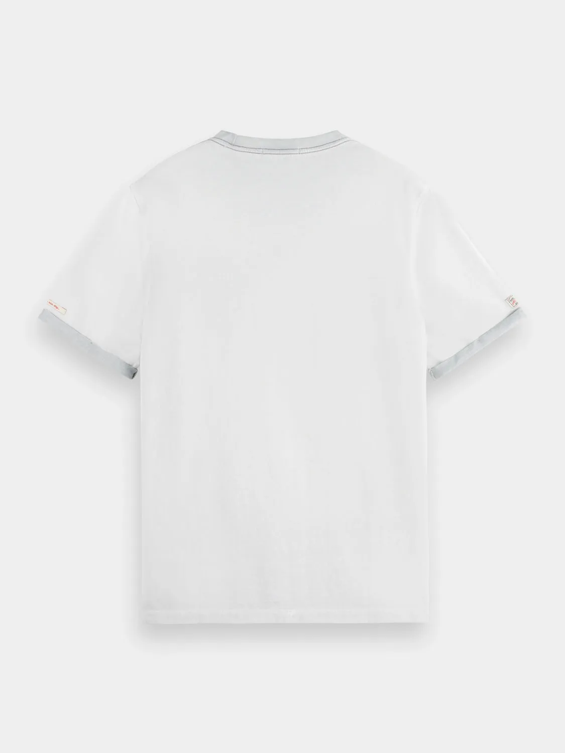 Garment-dyed artwork t-shirt