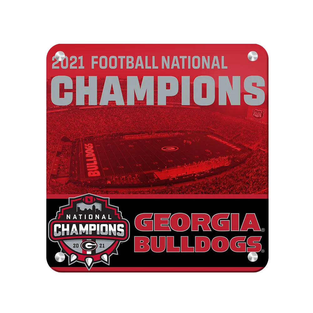 Georgia Bulldogs - 2021 National Champions Georgia Bulldogs