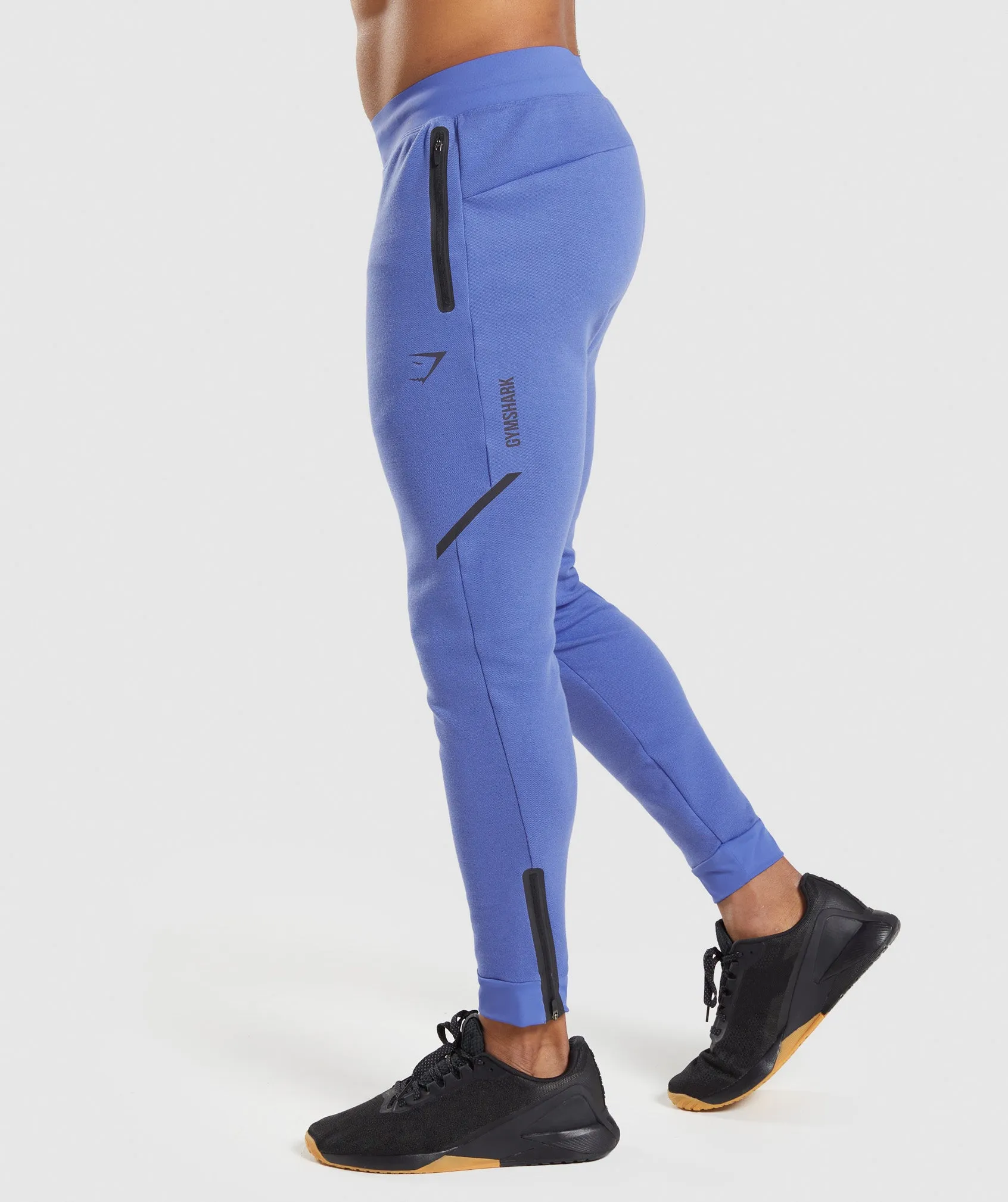 Gymshark Apex Technical Joggers - Court Blue