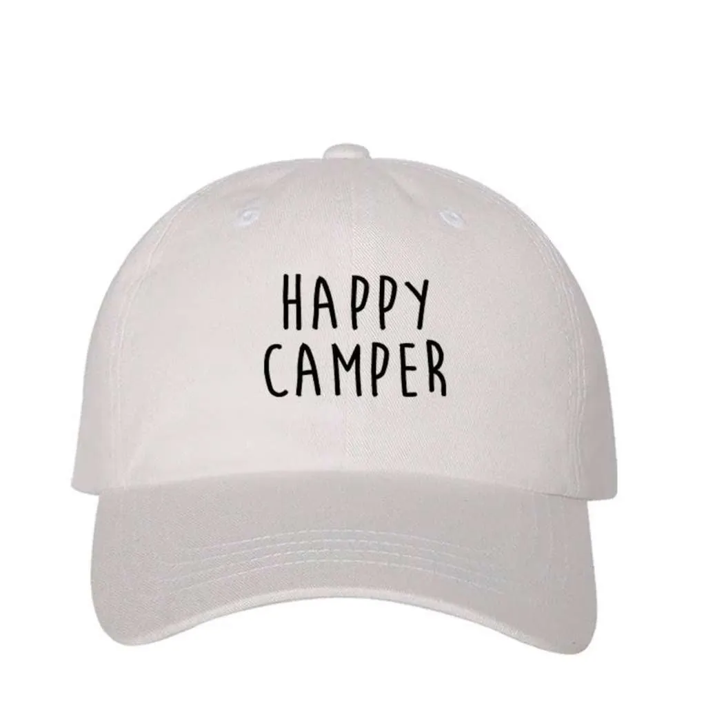 Happy Camper Baseball Hat