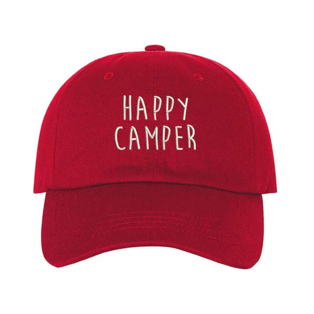 Happy Camper Baseball Hat