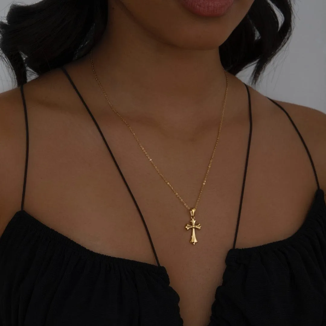 Heavenly Cross Necklace