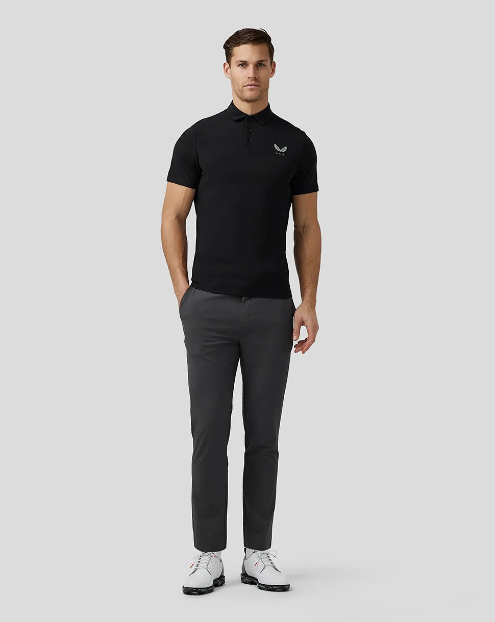 Heren Golf Essential Polo - Zwart