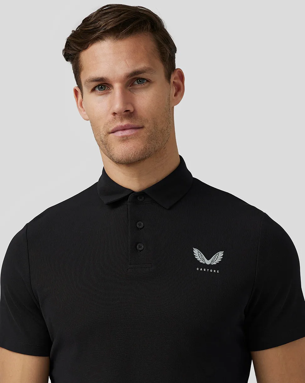 Heren Golf Essential Polo - Zwart