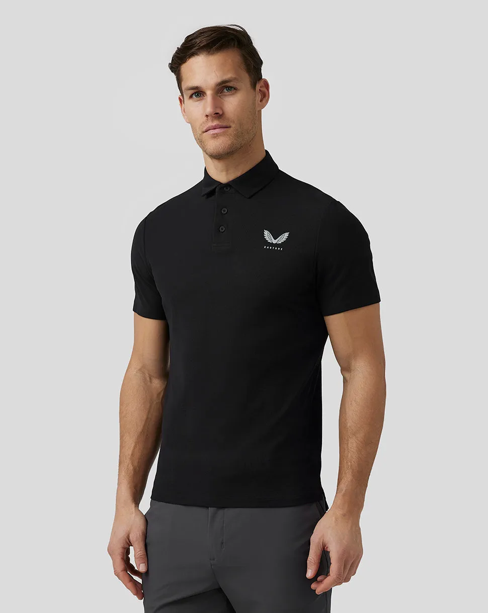 Heren Golf Essential Polo - Zwart