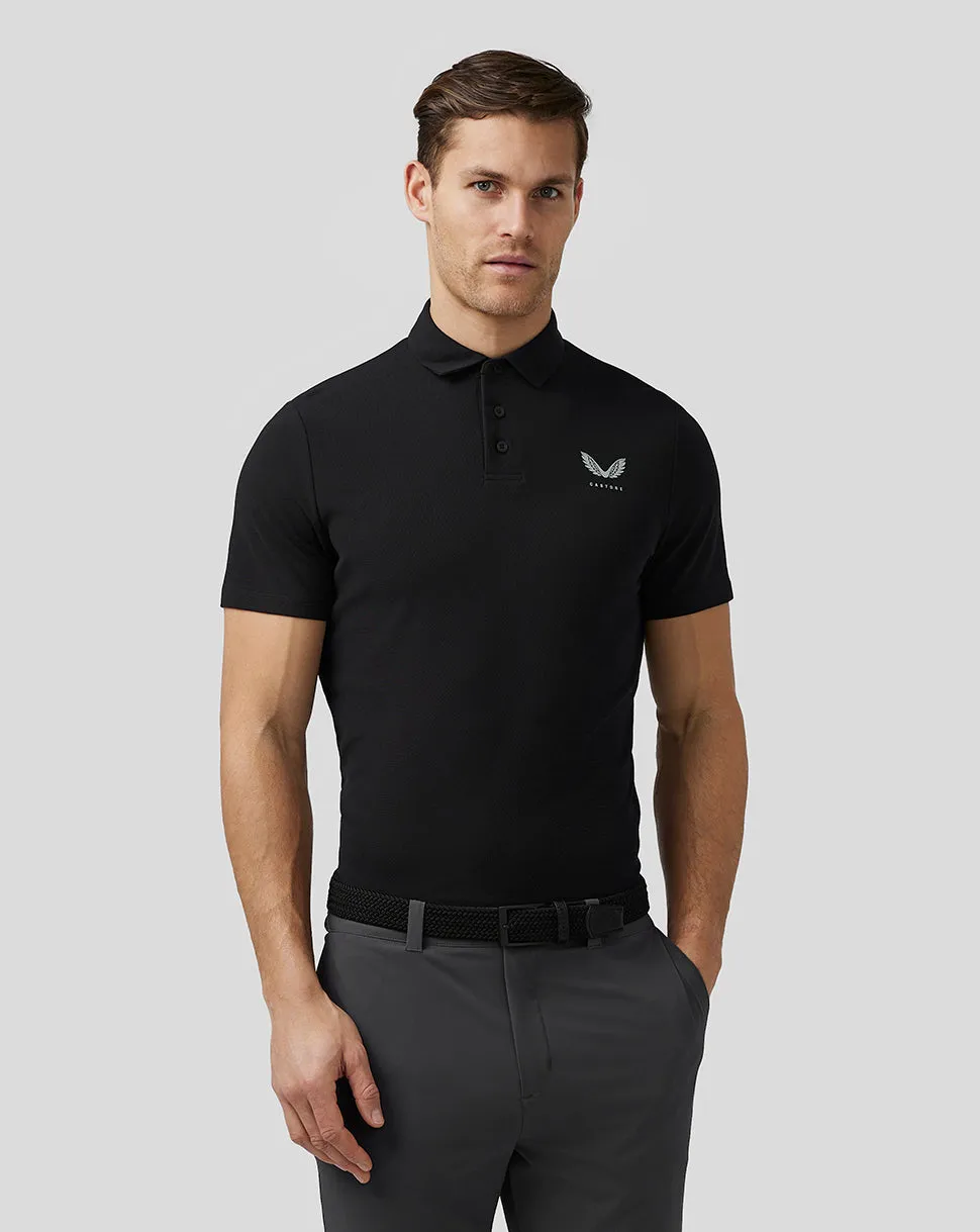 Heren Golf Essential Polo - Zwart