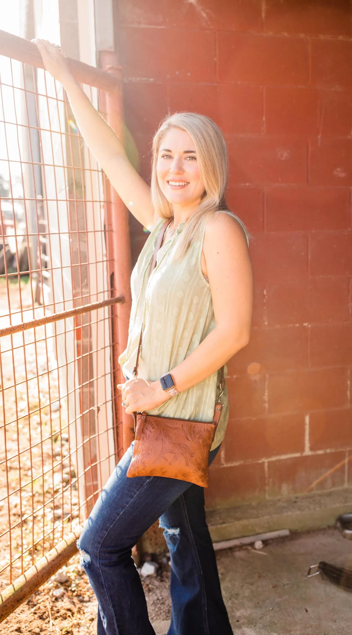 Hitchin' Post Trail Rider Crossbody/Hip Bag