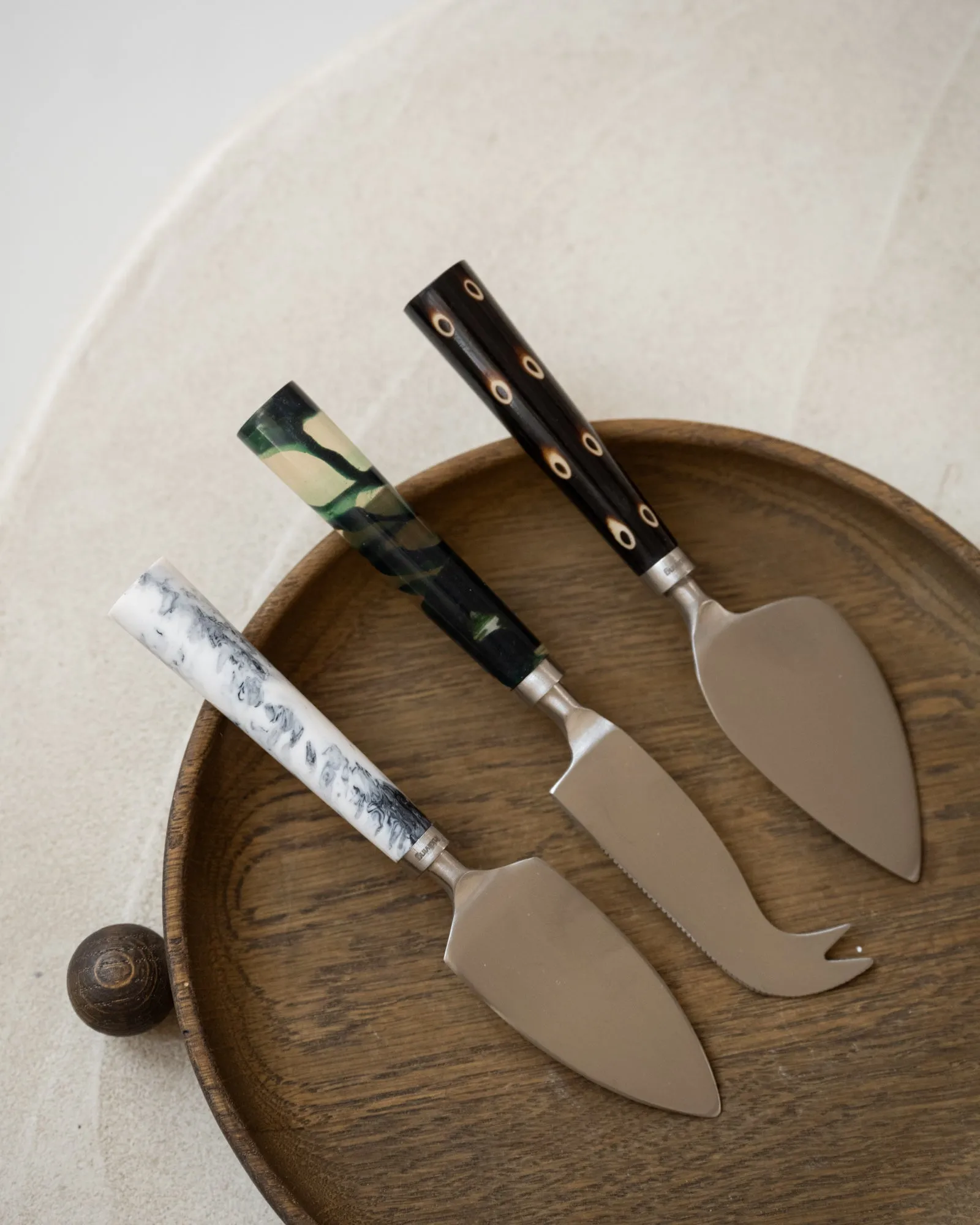 HKliving Gift Set Cheese Knives Coast